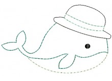 Stickdatei - Mr. Gentleman 2 Doodle